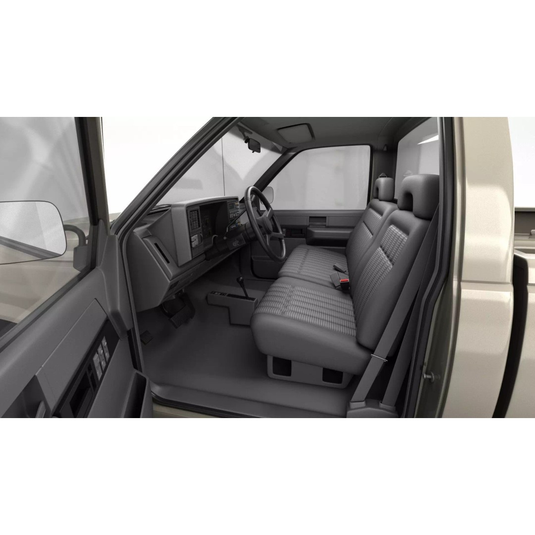 Pickup Truck 3D Model – High Poly 4WD Vehicle, FBX & Blender Formats - View 14