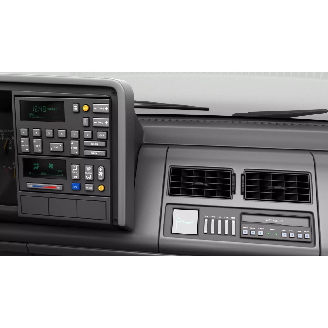 Pickup Truck 3D Model – High Poly 4WD Vehicle, FBX & Blender Formats - View 18