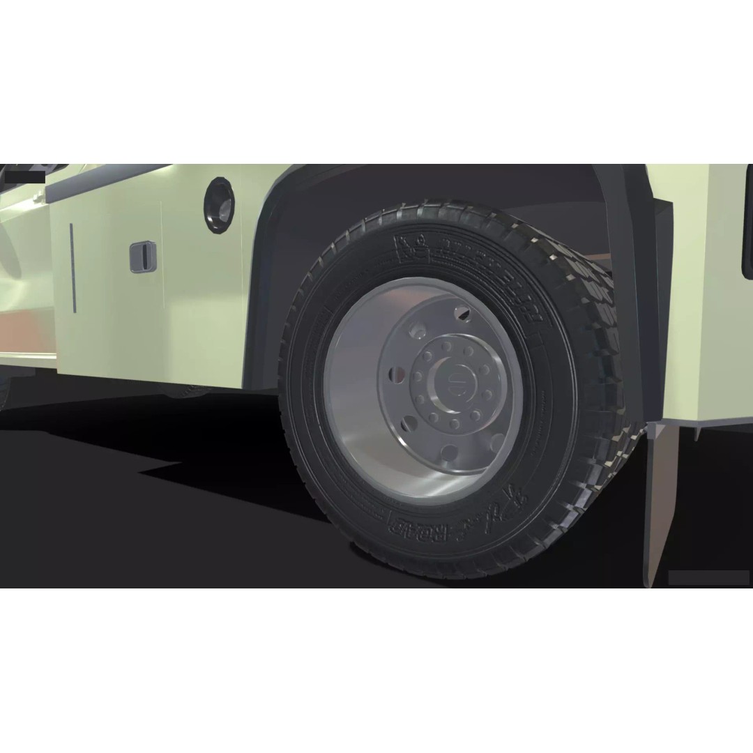 2027 Silverado Tow Truck 3D Model – High Poly Wrecker Asset, Blender - View 36