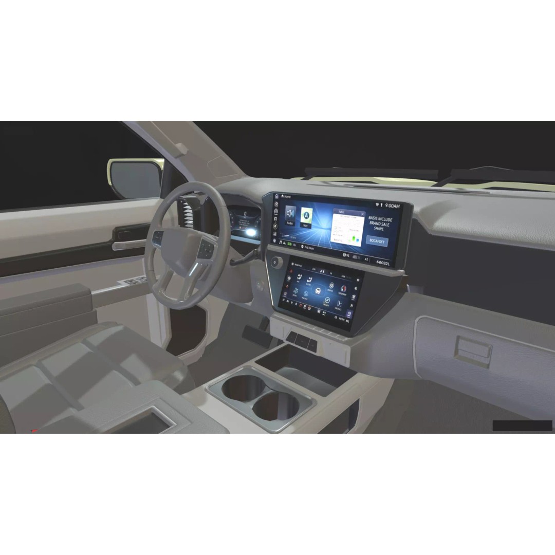 2027 Silverado Tow Truck 3D Model – High Poly Wrecker Asset, Blender - View 38