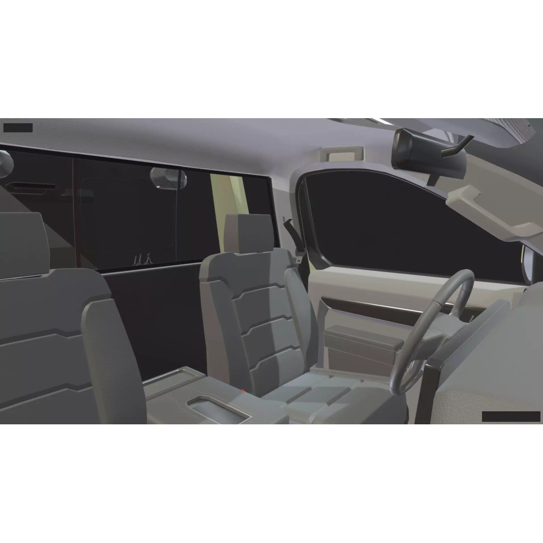 2027 Silverado Tow Truck 3D Model – High Poly Wrecker Asset, Blender - View 40