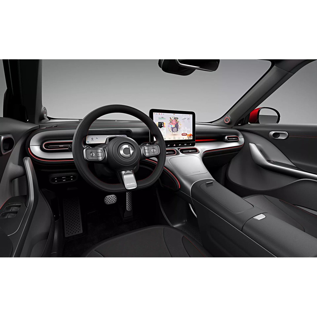 2023 Smart #1 Brabus 3D Model – High Poly Car Asset, FBX, OBJ - View 19