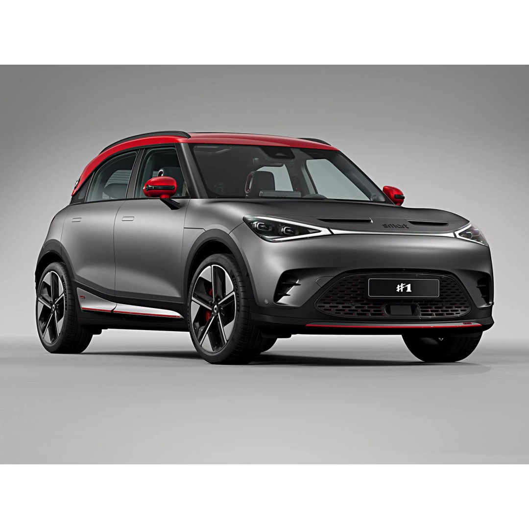 2023 Smart #1 Brabus 3D Model – High Poly Car Asset, FBX, OBJ - View 2