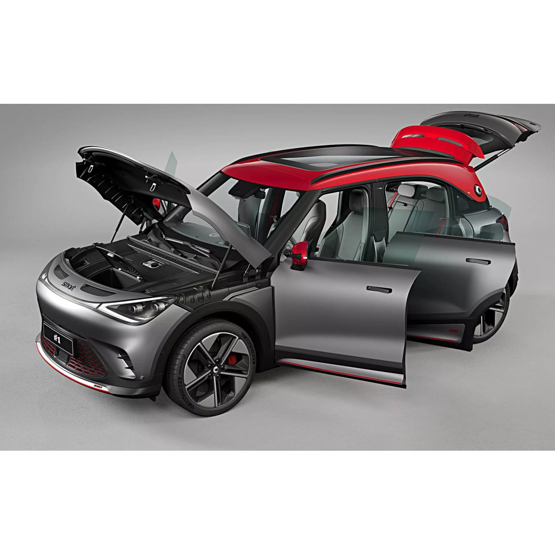 2023 Smart #1 Brabus 3D Model – High Poly Car Asset, FBX, OBJ - View 3