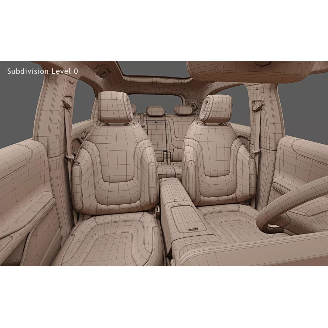 2023 Smart #1 Brabus 3D Model – High Poly Car Asset, FBX, OBJ - View 33