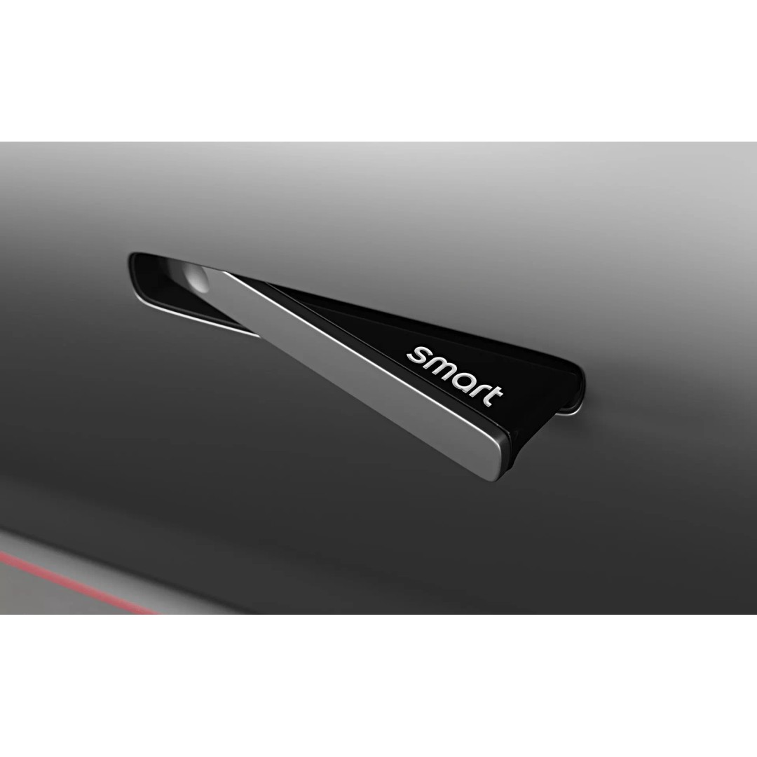 2023 Smart #1 Brabus 3D Model – High Poly Car Asset, FBX, OBJ - View 4