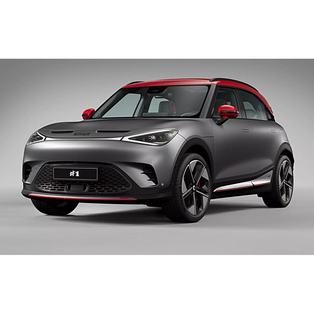 2023 Smart #1 Brabus 3D Model – High Poly Car Asset, FBX, OBJ - View 6