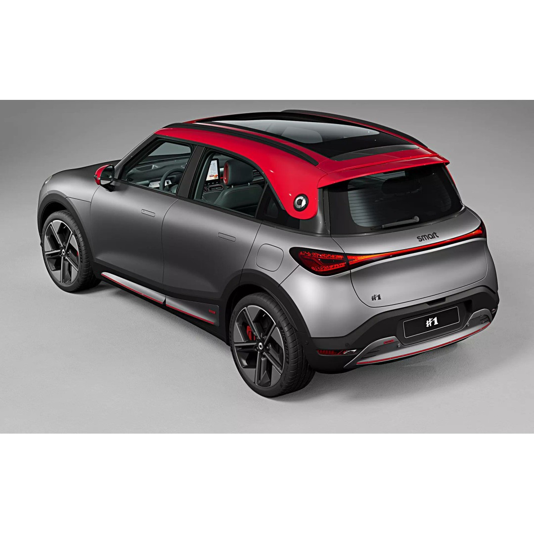 2023 Smart #1 Brabus 3D Model – High Poly Car Asset, FBX, OBJ - View 7