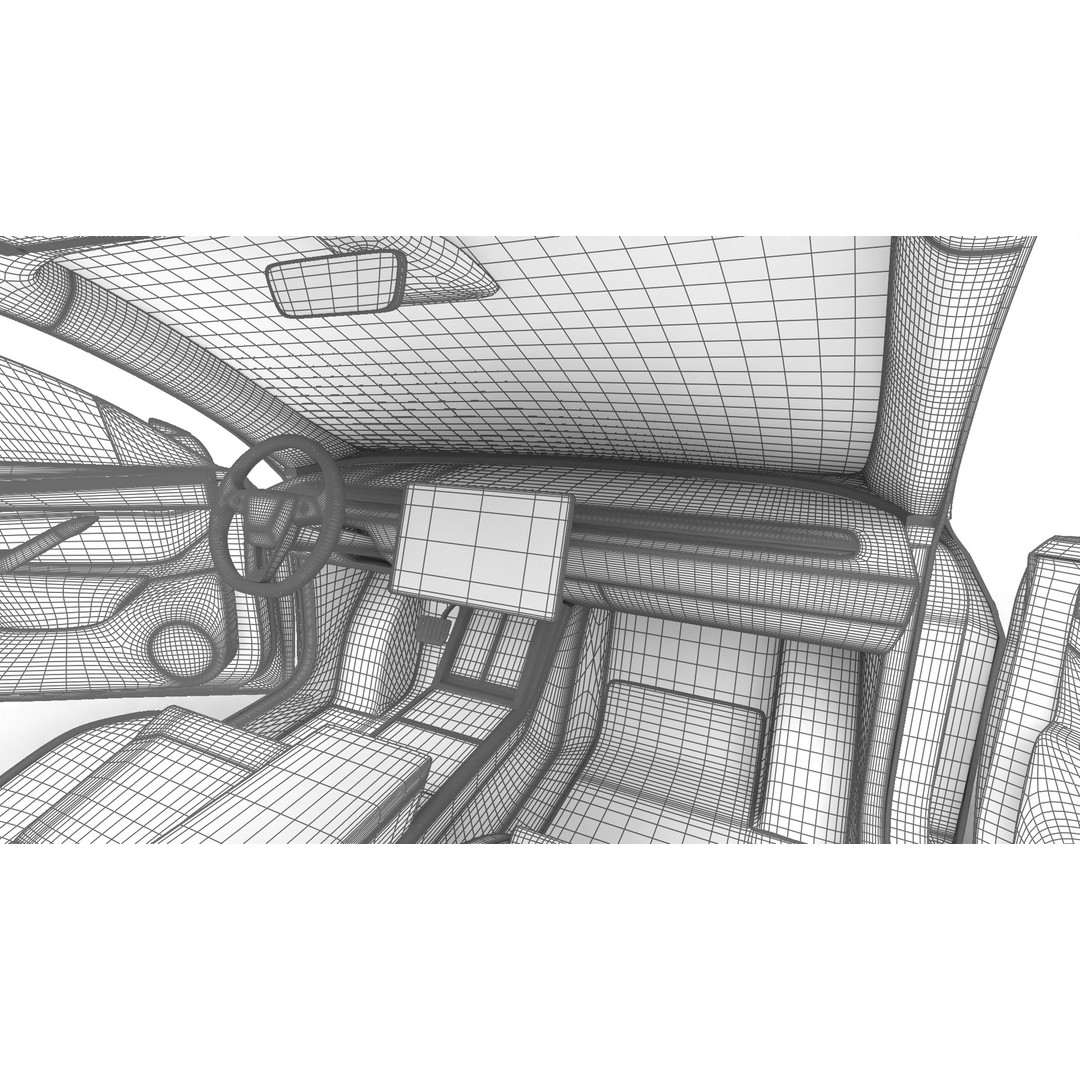 Tesla Model Y 2025 3D Model – High Poly Rigged Car Asset, FBX, Blender