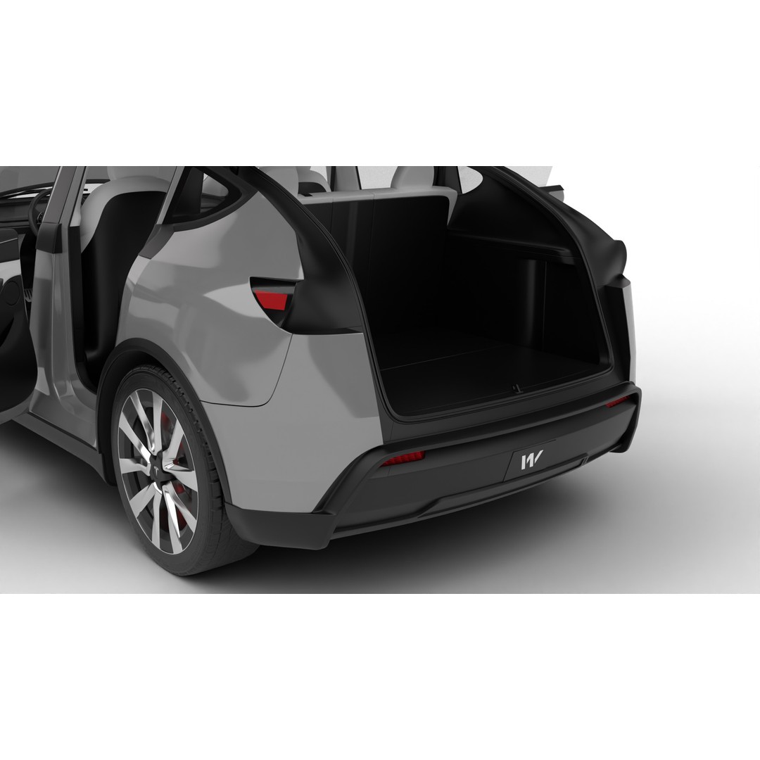 Tesla Model Y 2025 3D Model – High Poly Rigged Car Asset, FBX, Blender - View 10