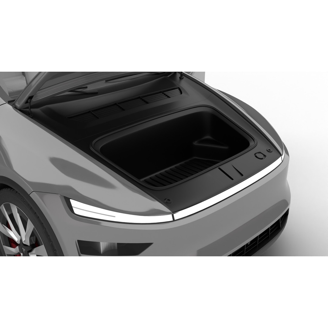 Tesla Model Y 2025 3D Model – High Poly Rigged Car Asset, FBX, Blender - View 22