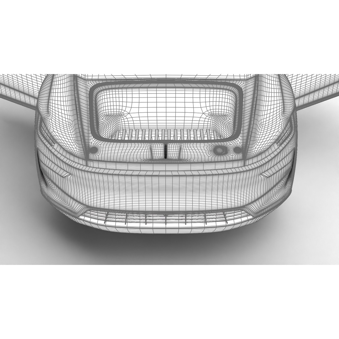 Tesla Model Y 2025 3D Model – High Poly Rigged Car Asset, FBX, Blender - View 35