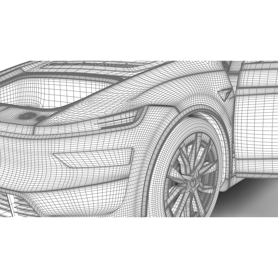 Tesla Model Y 2025 3D Model – High Poly Rigged Car Asset, FBX, Blender - View 45