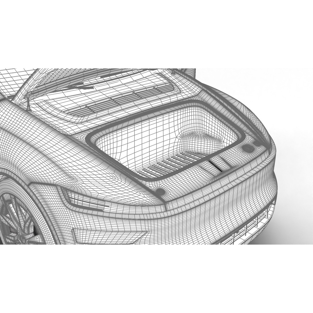Tesla Model Y 2025 3D Model – High Poly Rigged Car Asset, FBX, Blender - View 46