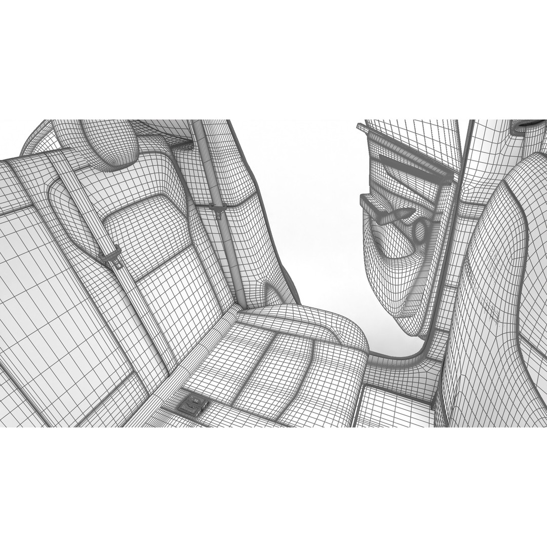 Tesla Model Y 2025 3D Model – High Poly Rigged Car Asset, FBX, Blender - View 48