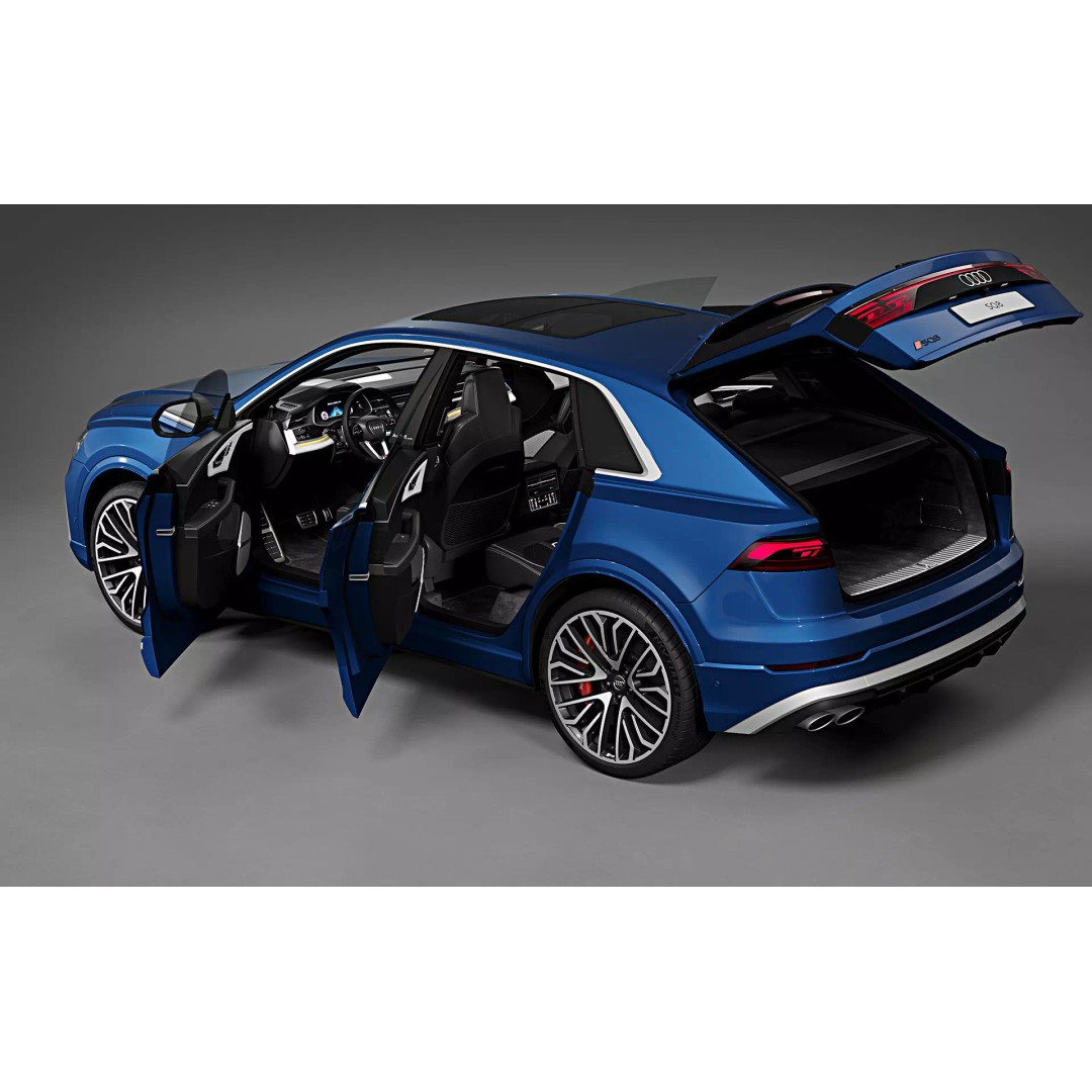 2024 Audi SQ8 3D Model – Photorealistic Car Asset, FBX, OBJ - View 14