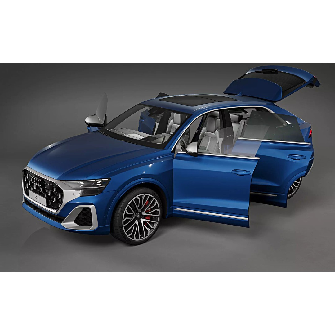 2024 Audi SQ8 3D Model – Photorealistic Car Asset, FBX, OBJ - View 4