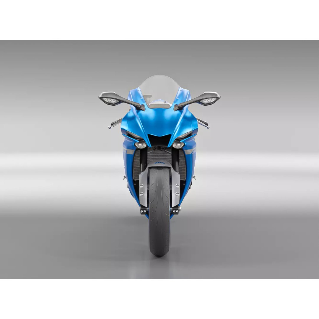 YAMAHA YZF R1 2020 3D Model – Low Poly Game Asset, FBX, OBJ - View 15
