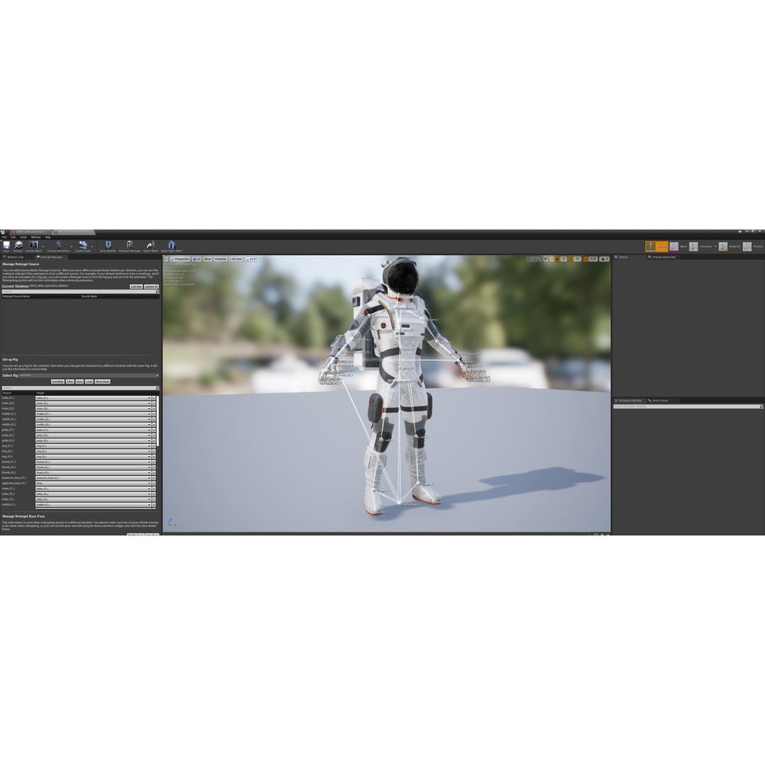 MX02 Male Space Suit 3D Model – Low Poly Rigged Character, FBX - View 17