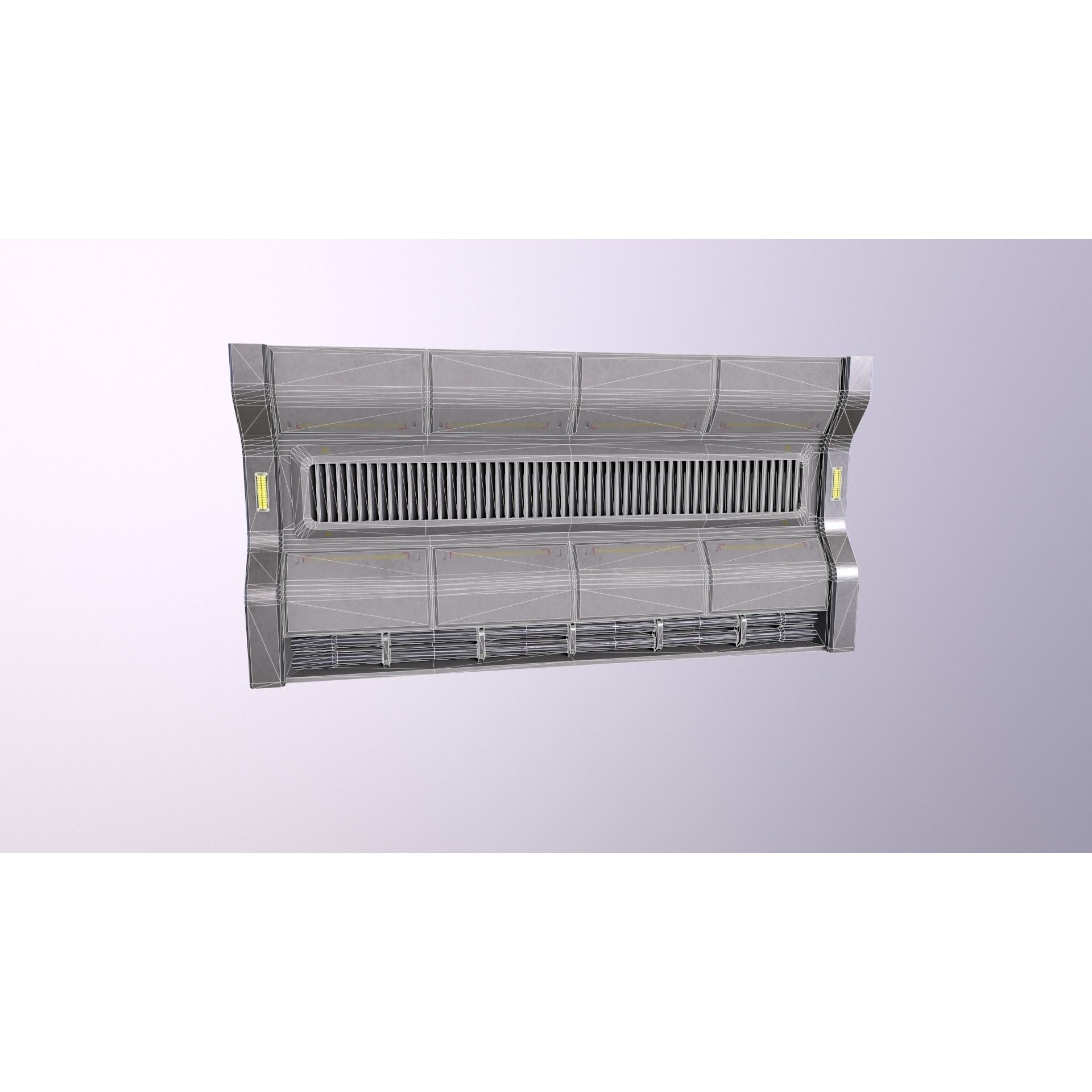 Architecture PBR Space Panels - Low-Poly Game-Ready 3D Model - View 10