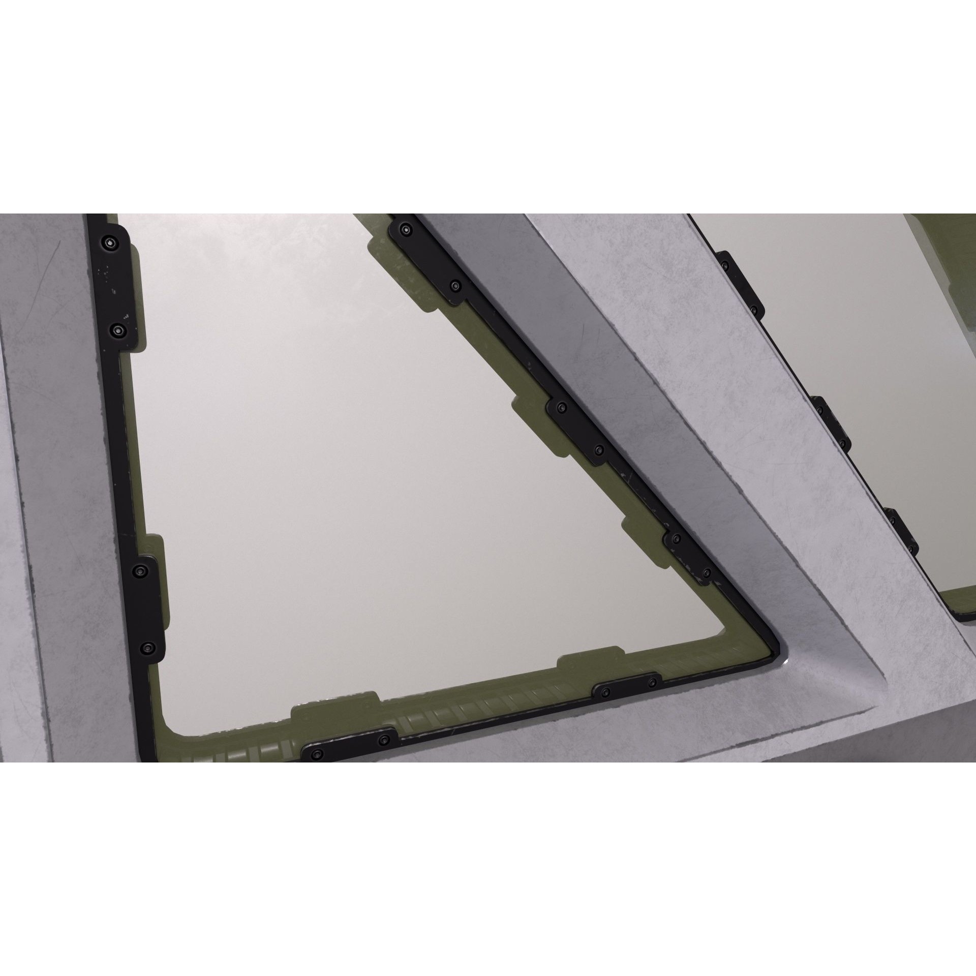 Architecture PBR Space Panels - Low-Poly Game-Ready 3D Model - View 13