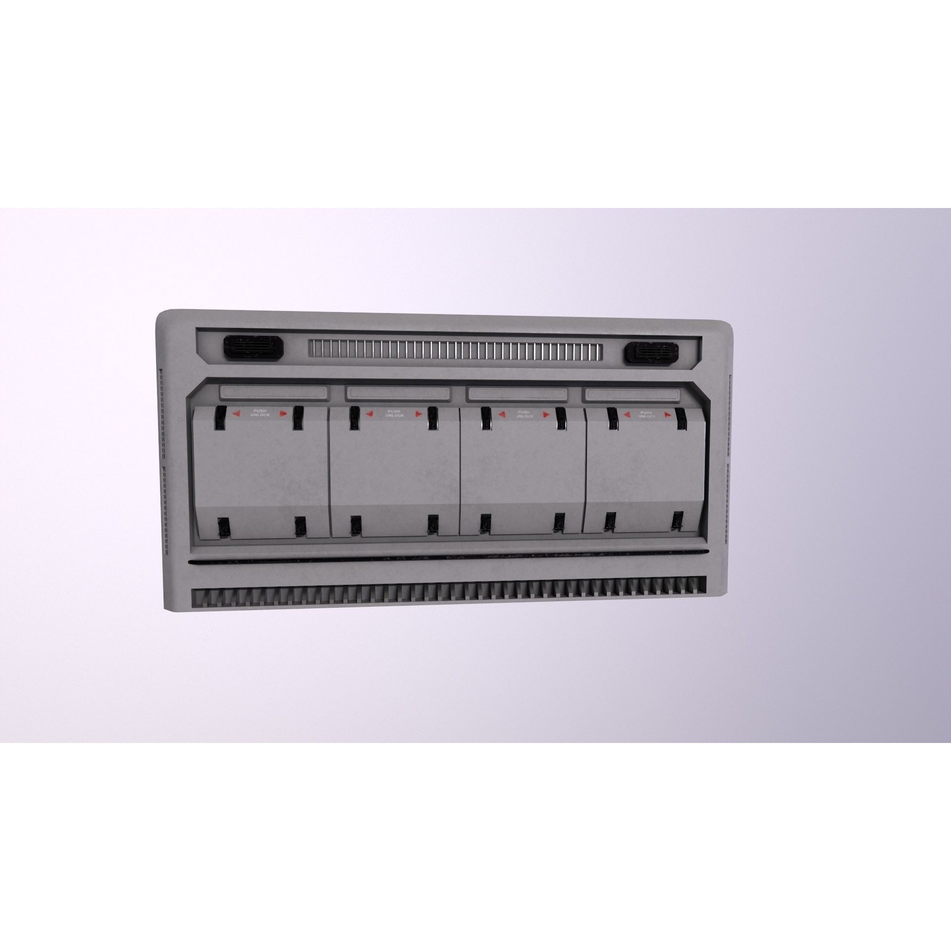 Architecture PBR Space Panels - Low-Poly Game-Ready 3D Model - View 14