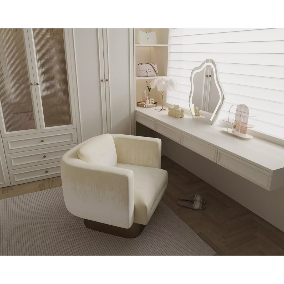 Luxury Cream Walk-in Closet 3D Model – PBR Textured, Various Formats - View 7