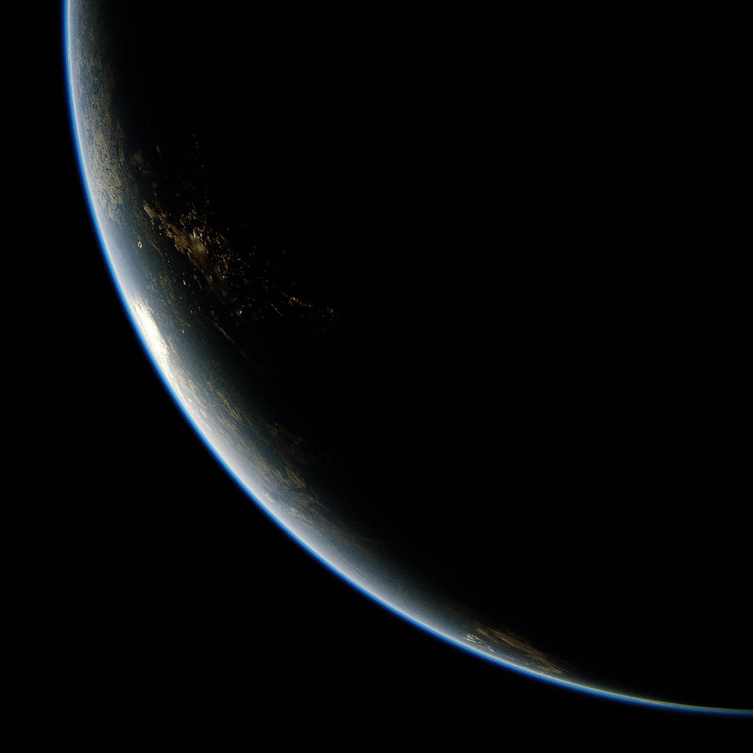 Planet Tveta 3D Model – Ultra-Realistic Space Asset, Blender - View 11