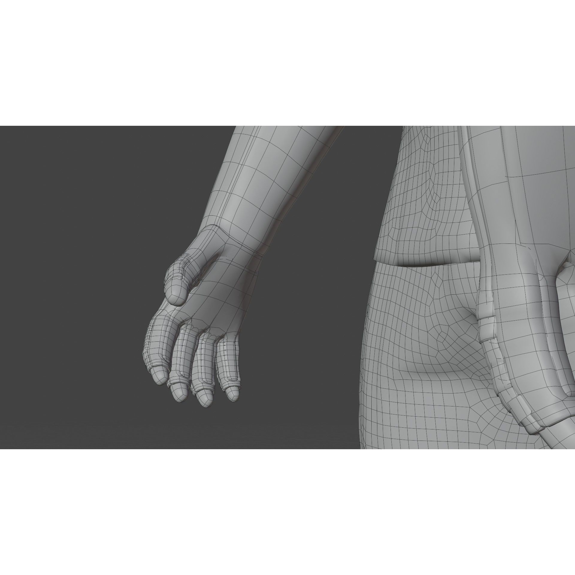 SpaceX Dragon Starman Spacesuit - High-Poly 3D Model - View 22