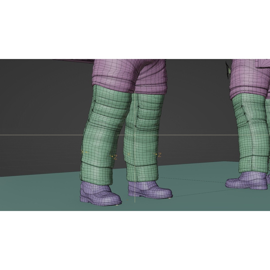 Astronaut EMU MMU Spacesuit 3D Model – Rigged PBR Character, Blender, FBX - View 43