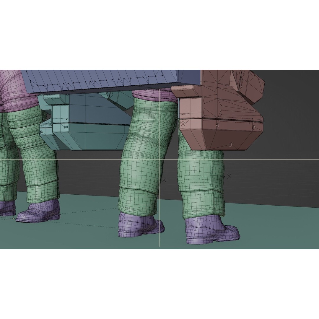 Astronaut EMU MMU Spacesuit 3D Model – Rigged PBR Character, Blender, FBX - View 62