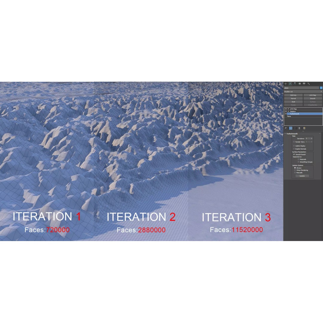 Nepal Map 3D Model – Realistic Satellite Terrain, FBX, OBJ, MAX - View 20