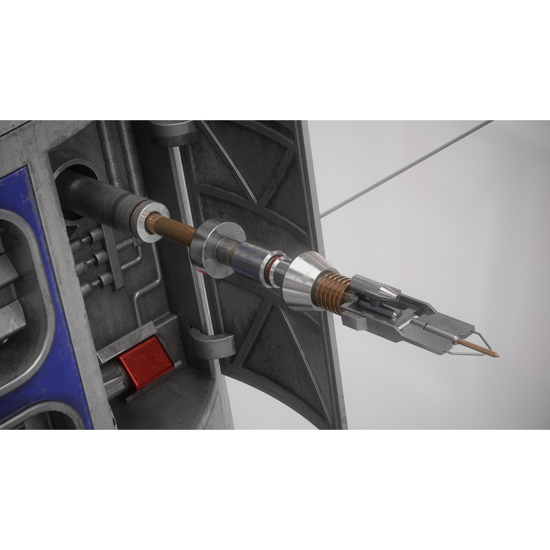 R2D2 3D Model – Fully Rigged Sci-Fi Character with PBR Textures - View 48