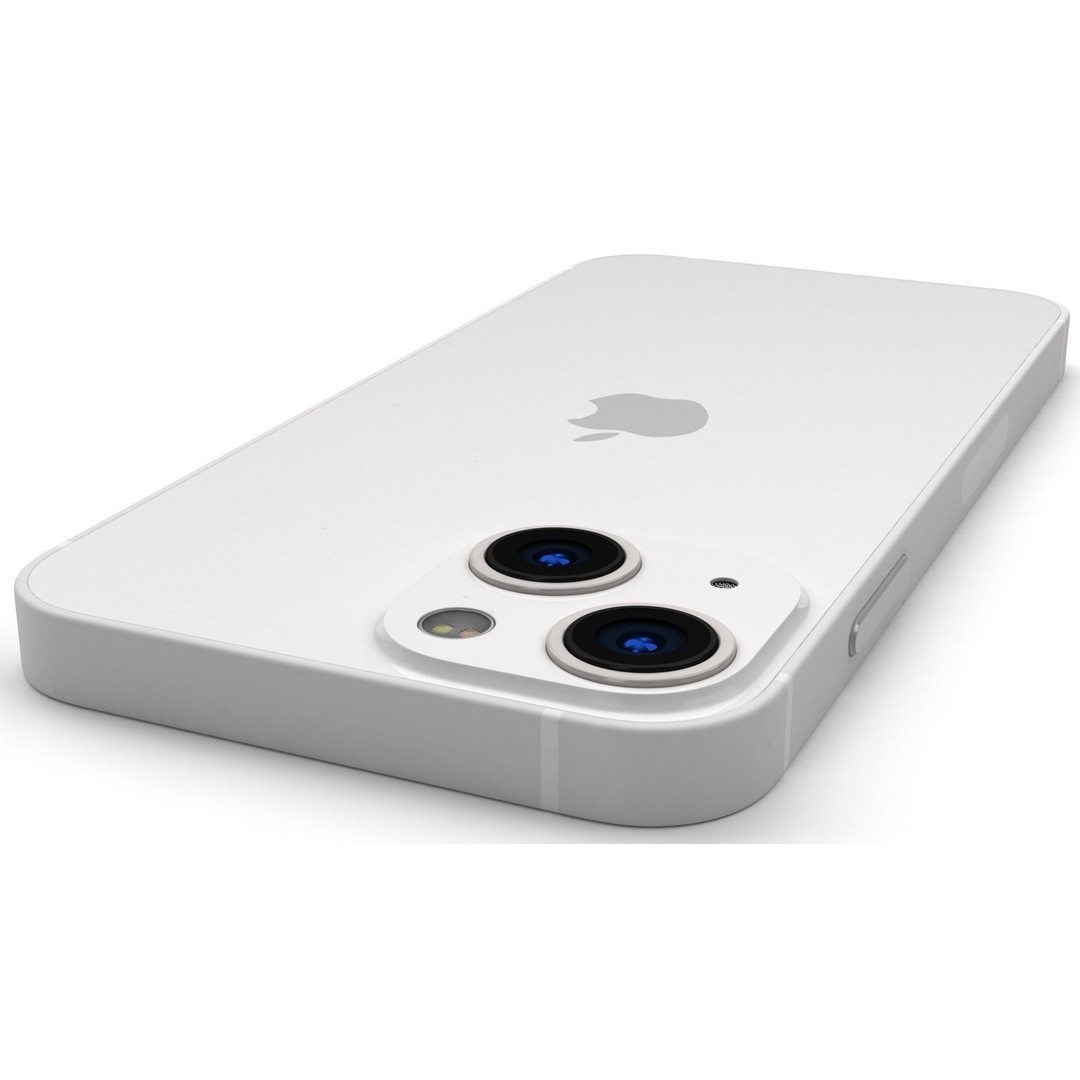 Apple iPhone 13 Mini Starlight 3D Model – High Poly PBR Game Asset, FBX, OBJ - View 7