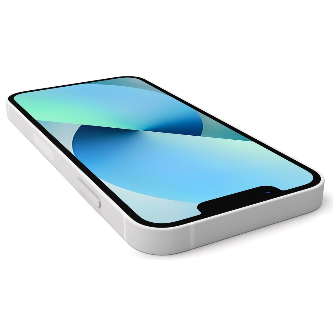 Apple iPhone 13 Mini Starlight 3D Model – High Poly PBR Game Asset, FBX, OBJ - View 9