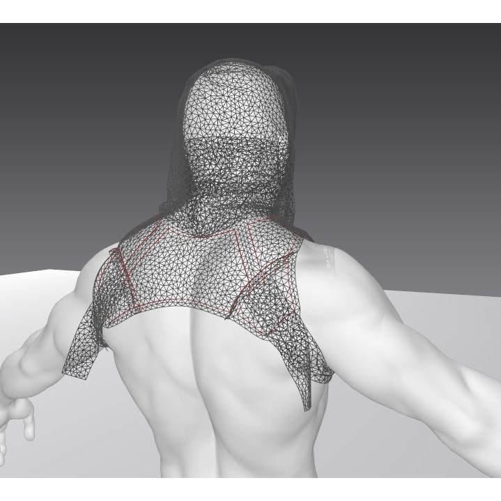 Hood01 - Game-Ready 3D Model