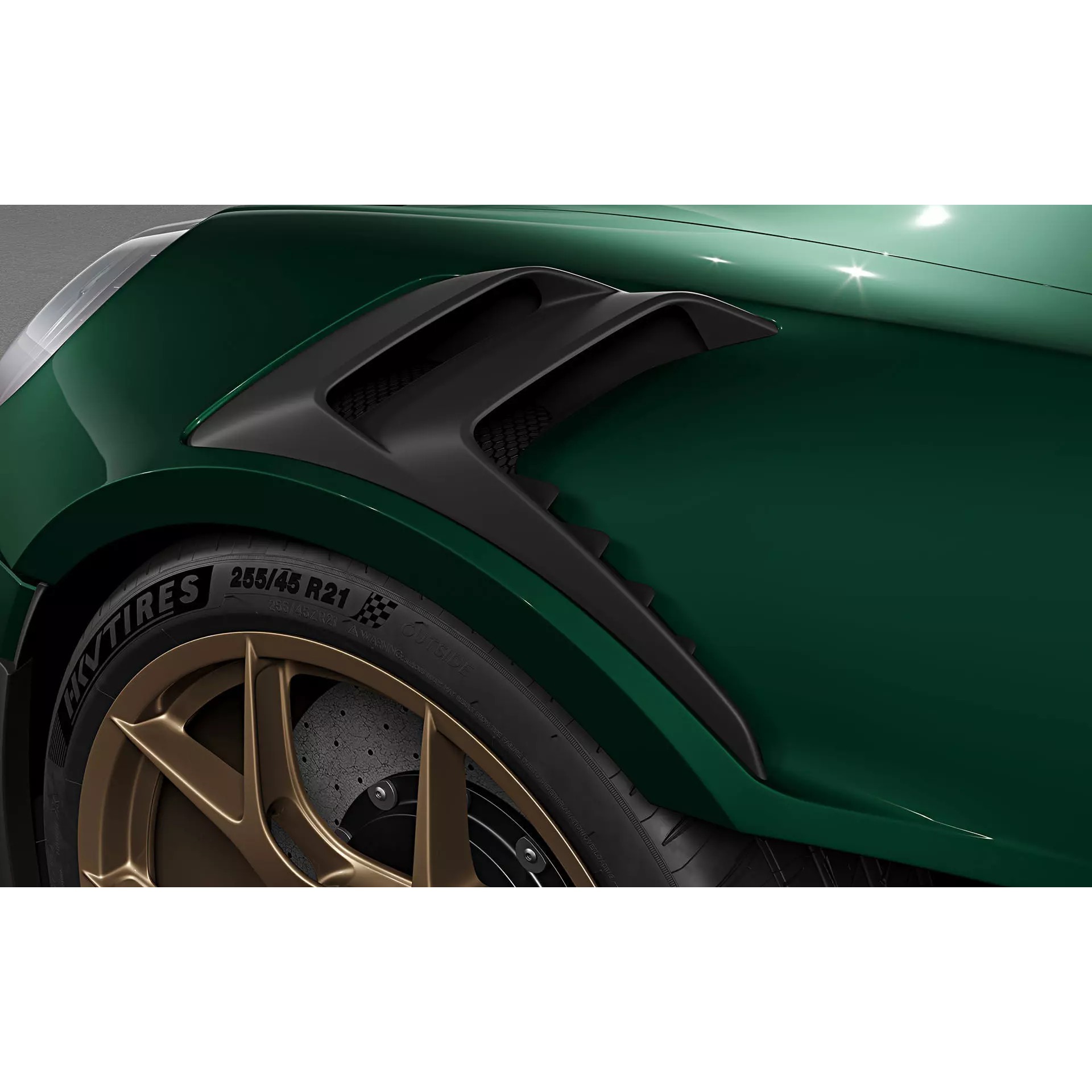 2025 Porsche 911 GT3 RS Manthey Kit - Game-Ready 3D Model - View 13