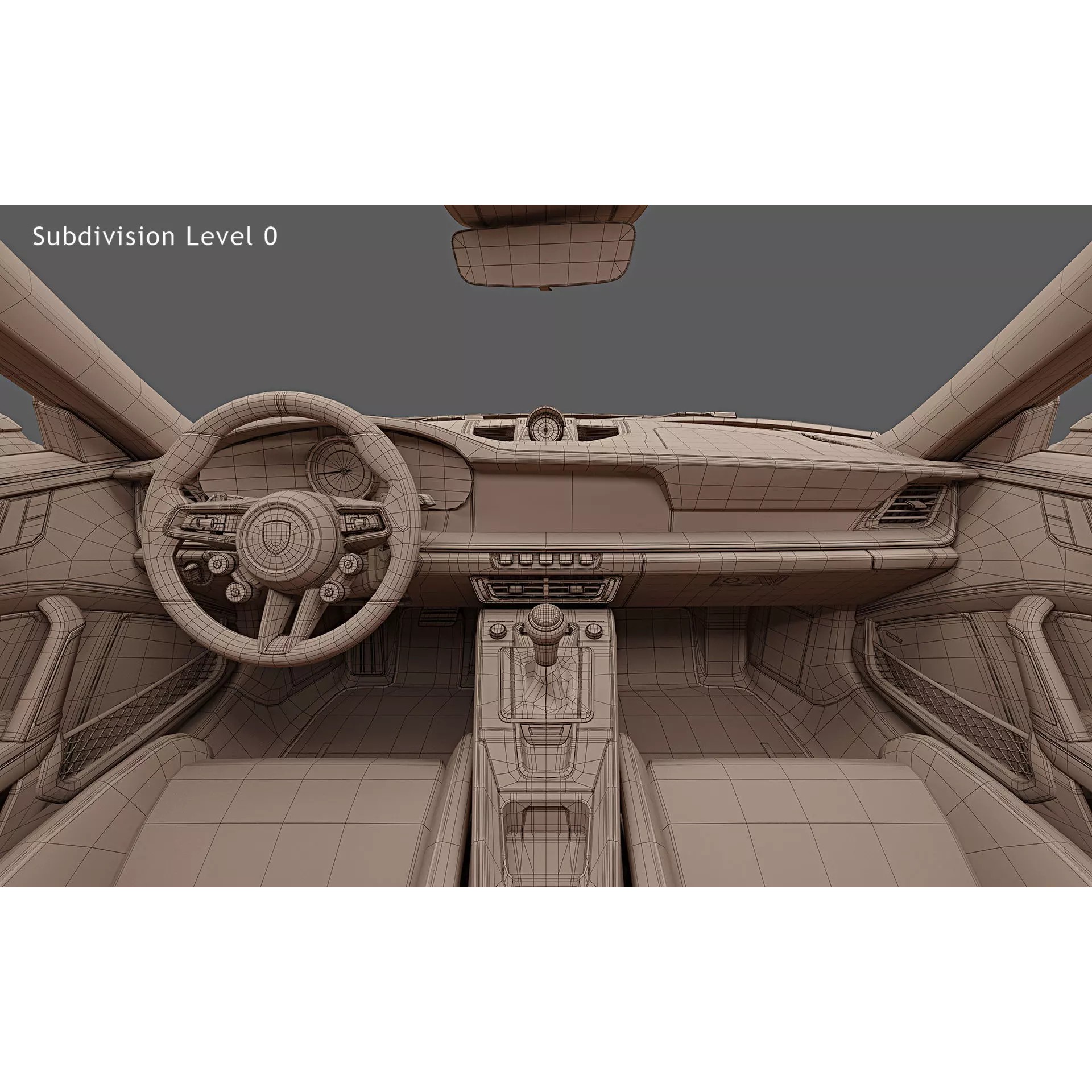 2025 Porsche 911 GT3 RS Manthey Kit - Game-Ready 3D Model - View 36