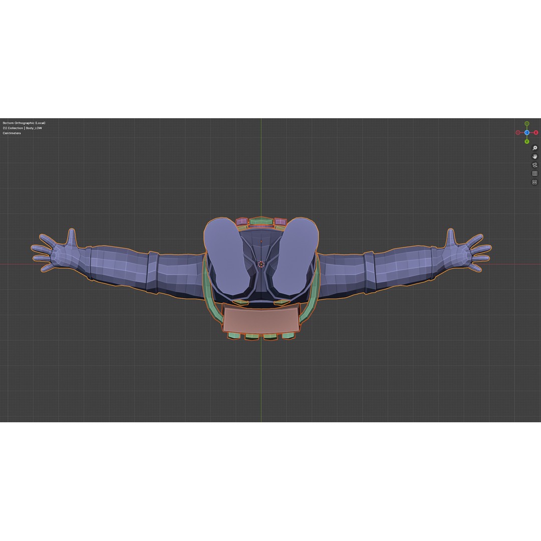 Astronaut 3D Model – Low Poly Rigged Character for Games, FBX