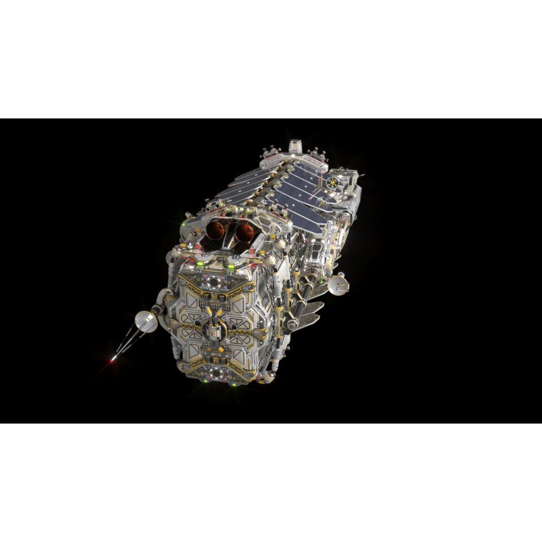 Civilian Dromedary Transport Bow Section 3D Model – PBR Textures, Game-Ready - View 11