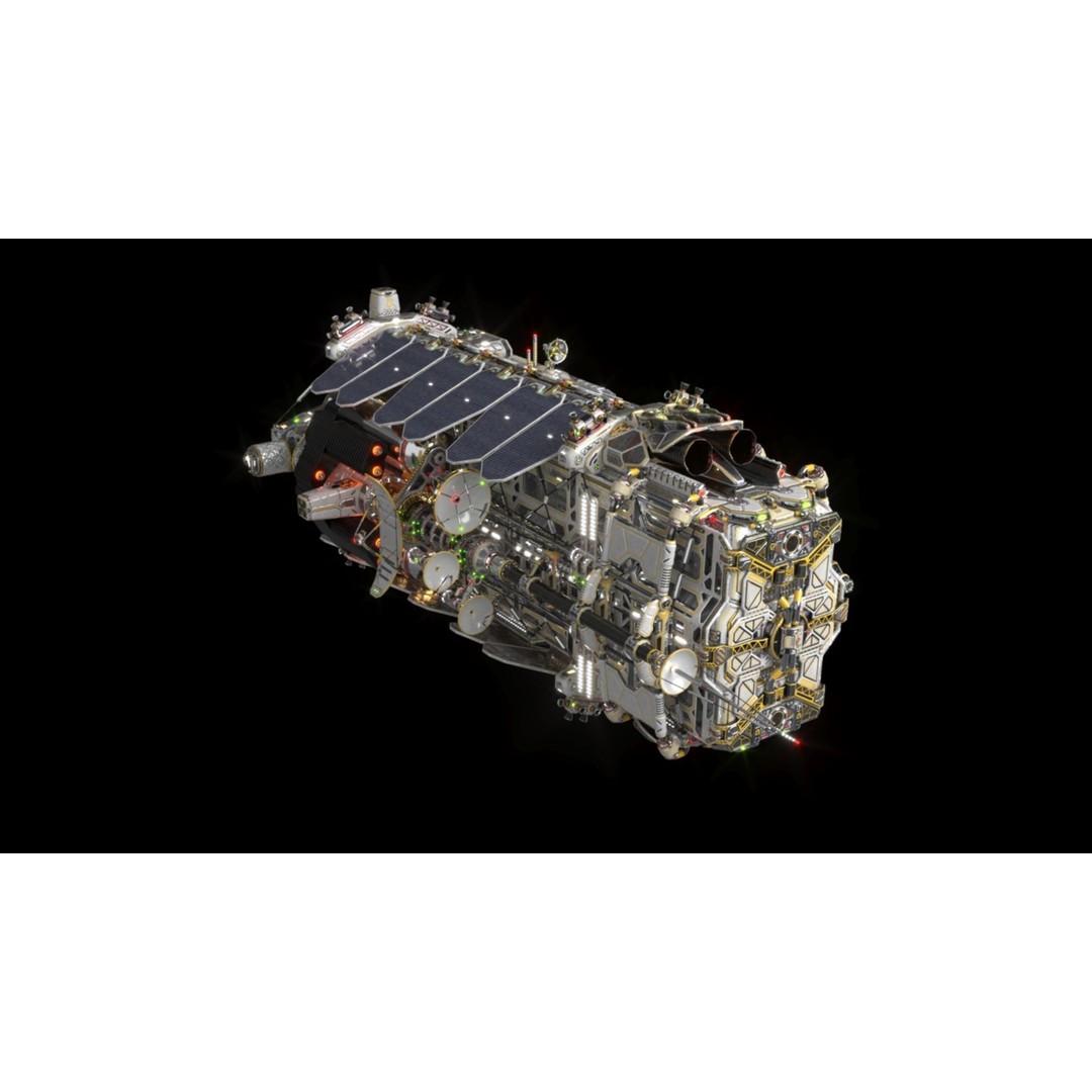 Civilian Dromedary Transport Bow Section 3D Model – PBR Textures, Game-Ready - View 13