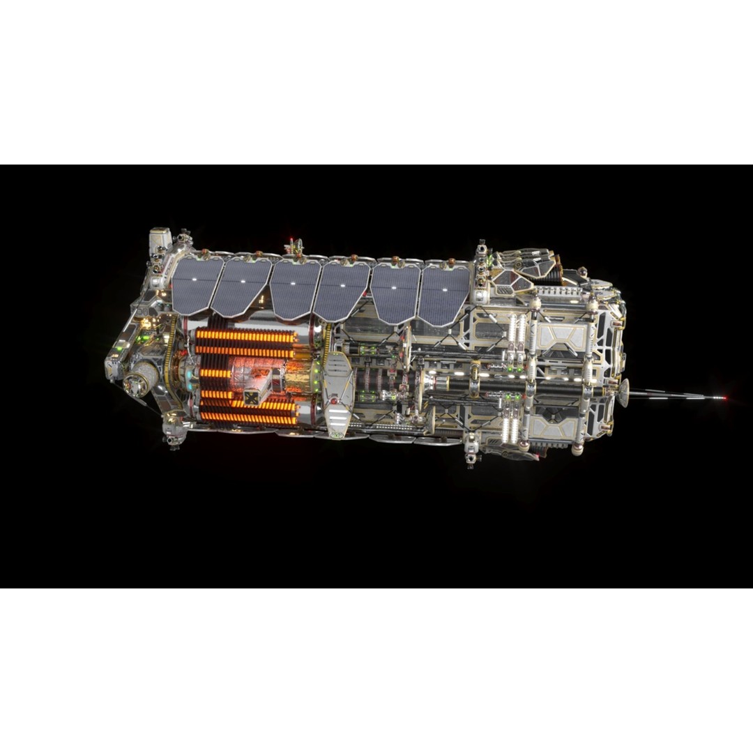 Civilian Dromedary Transport Bow Section 3D Model – PBR Textures, Game-Ready - View 15