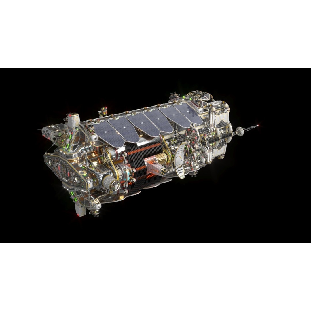 Civilian Dromedary Transport Bow Section 3D Model – PBR Textures, Game-Ready - View 17