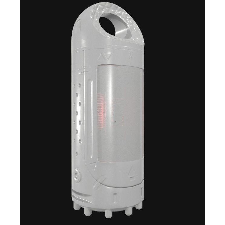 Sci-Fi Teleportation Device 3D Model – Low Poly Game Asset, PBR Textures