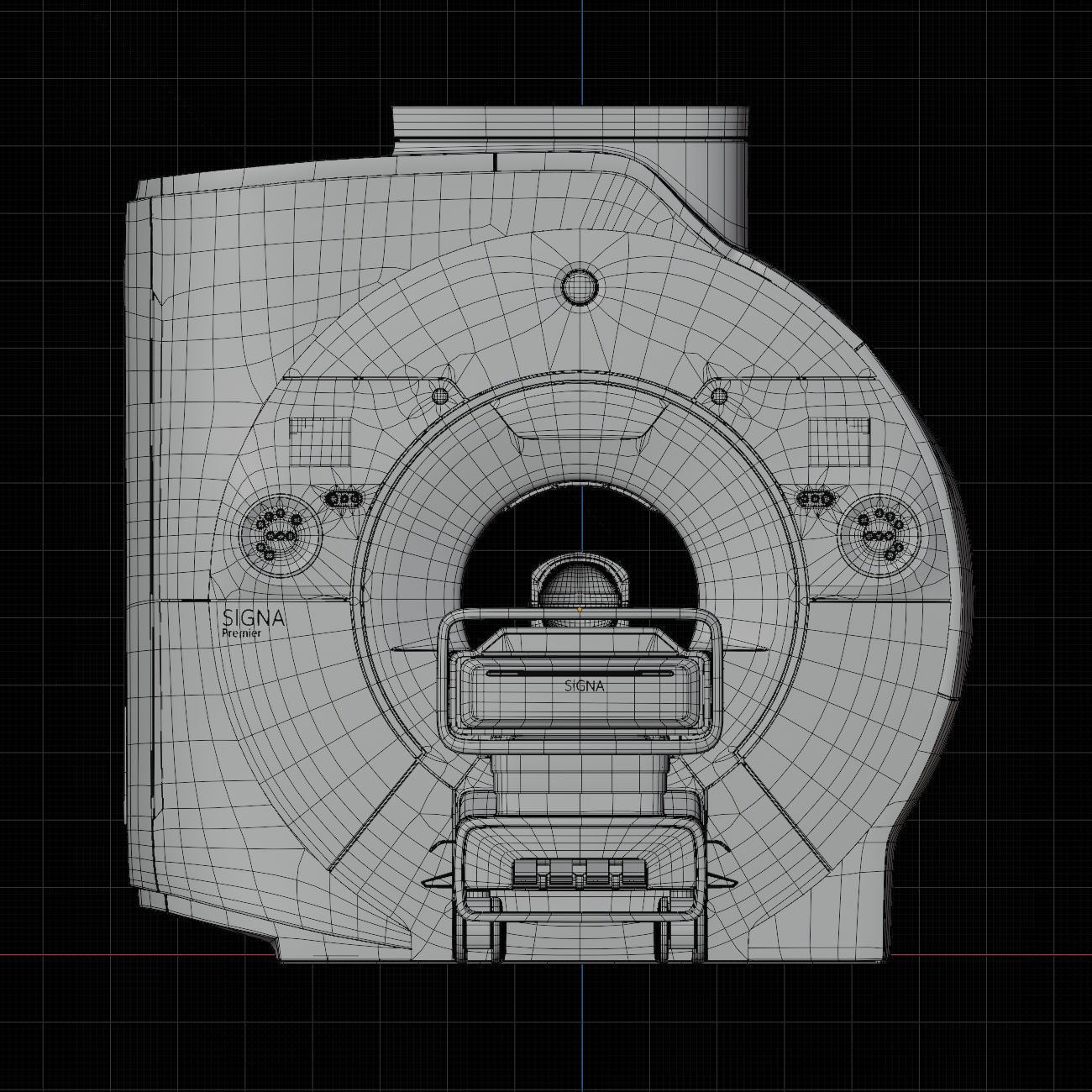 GE HealthCare Signa Premiere - Game-Ready 3D Model - View 10