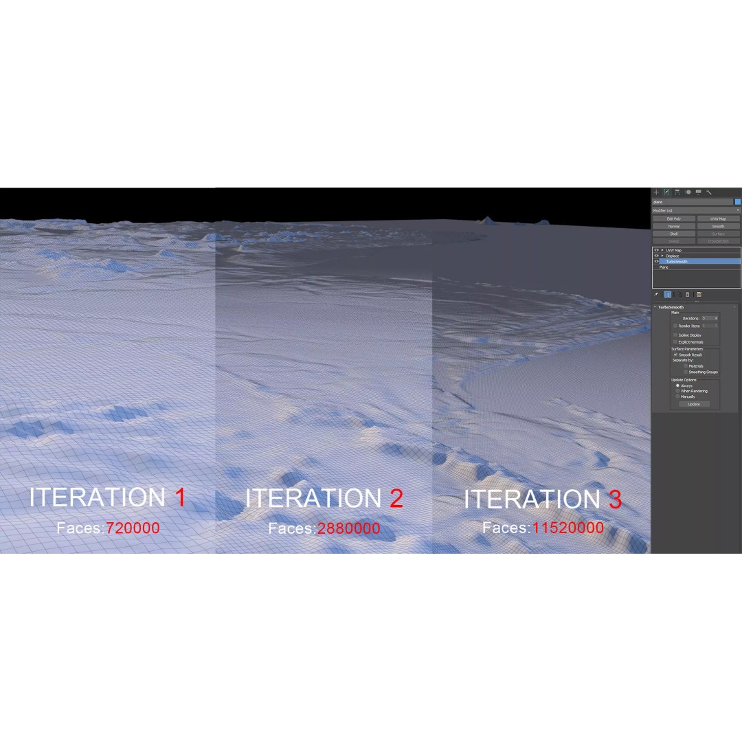 Mozambique Map 3D Model – Realistic Satellite Terrain, FBX, OBJ - View 20