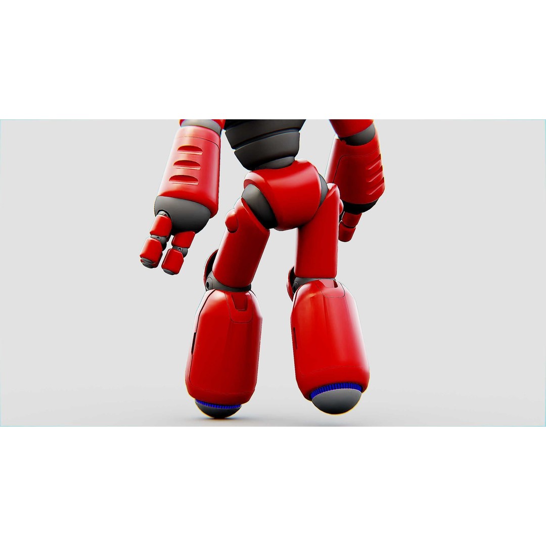 Hell Boy Bot 3D Model – Rigged Sci-Fi Character for Unity & Unreal Engine - View 21