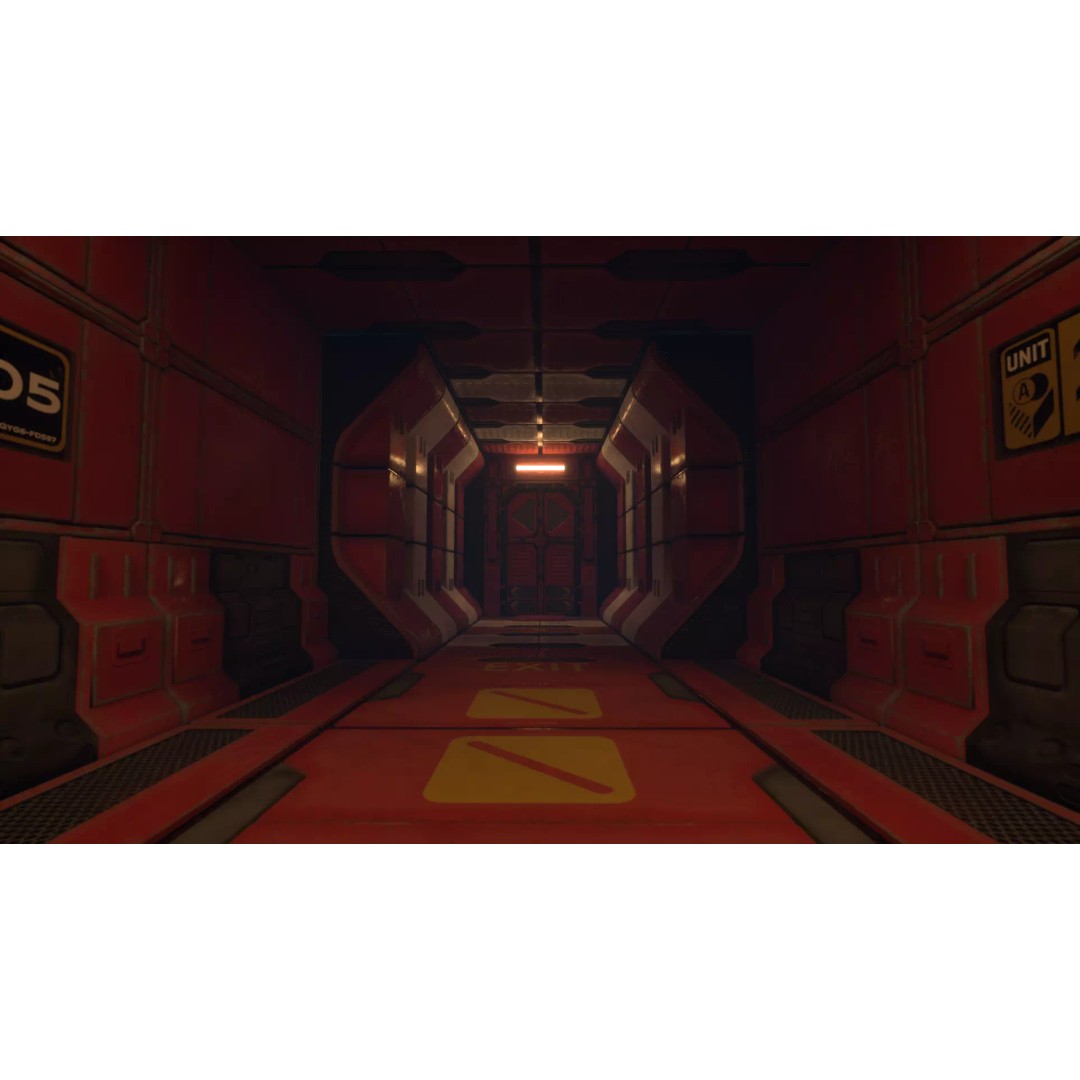 Modular Sci-Fi Industrial Corridor 3D Model – Low Poly Game Asset, FBX - View 19