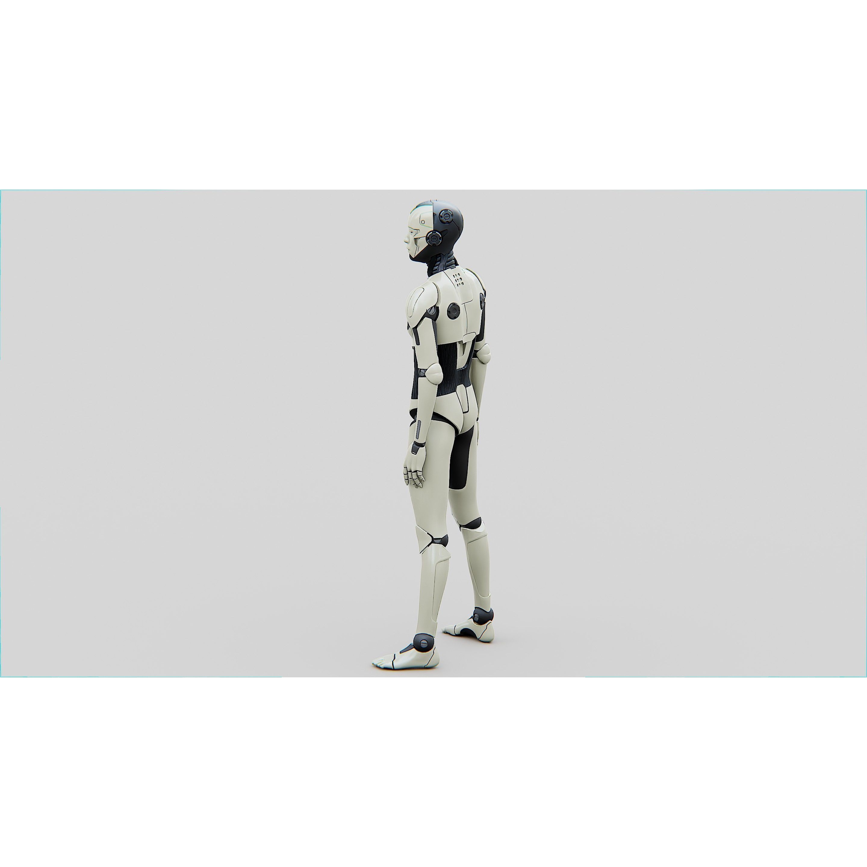 Humanoid Orpheus-B - Rigged Game-Ready 3D Model - View 18