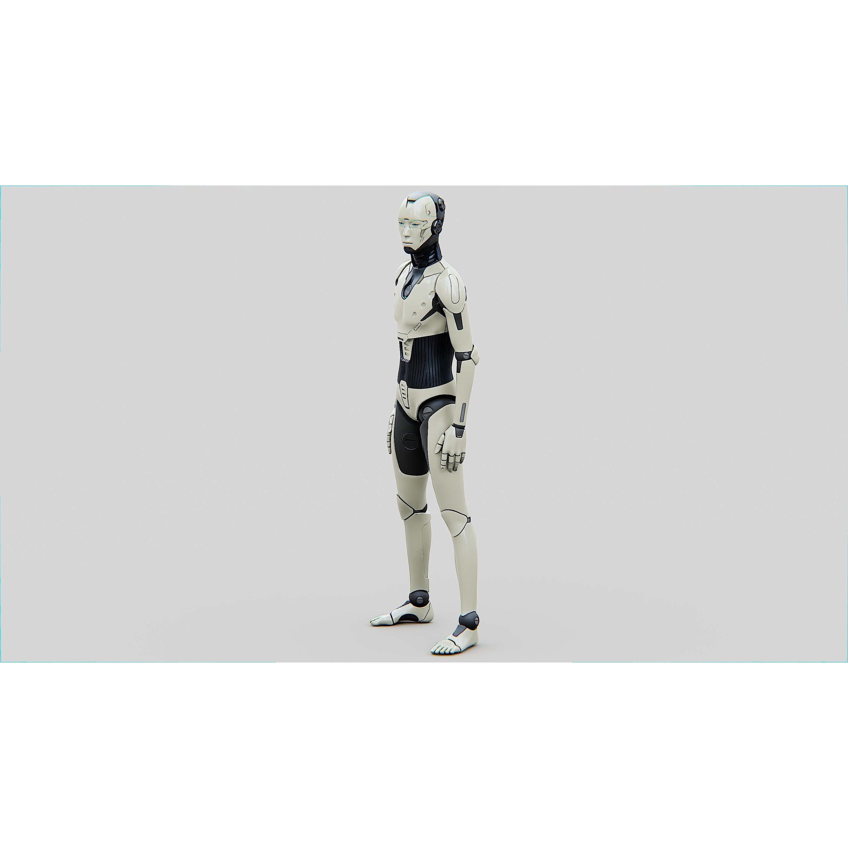 Humanoid Orpheus-B - Rigged Game-Ready 3D Model - View 20